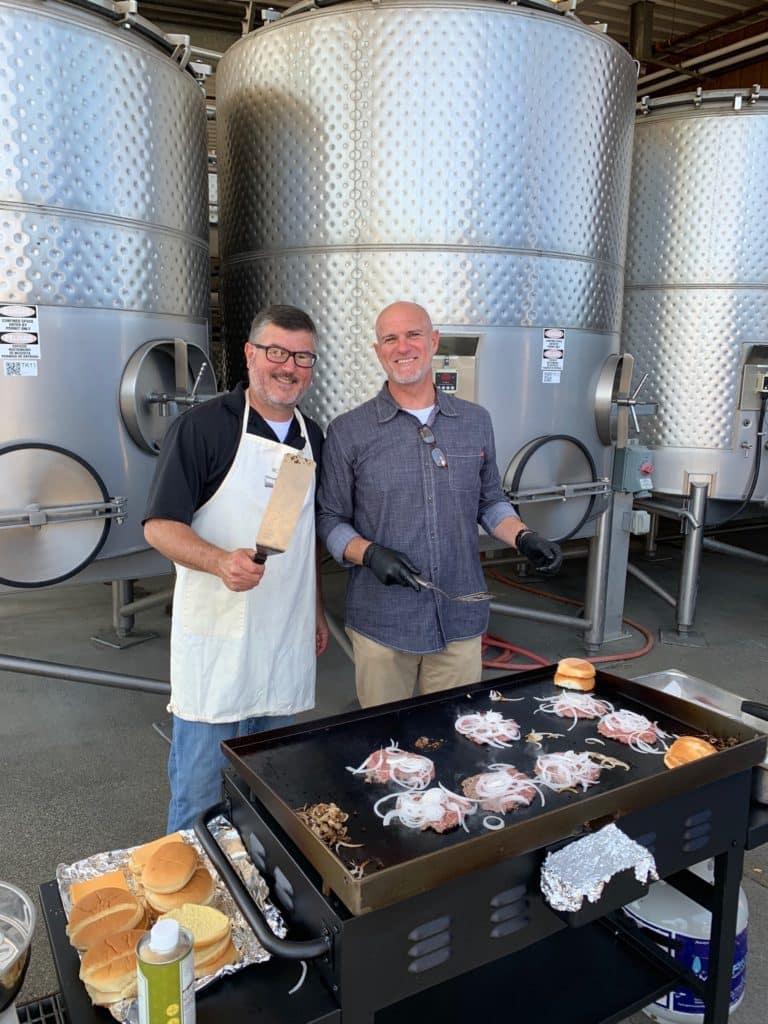 Smashburger Facebook LIve at Robert Biale Vineyards 2020