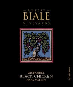 Biale Black Chicken Zinfandel front label