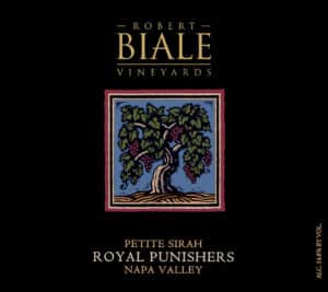 Biale Royal Punishers Petite Sirah front label