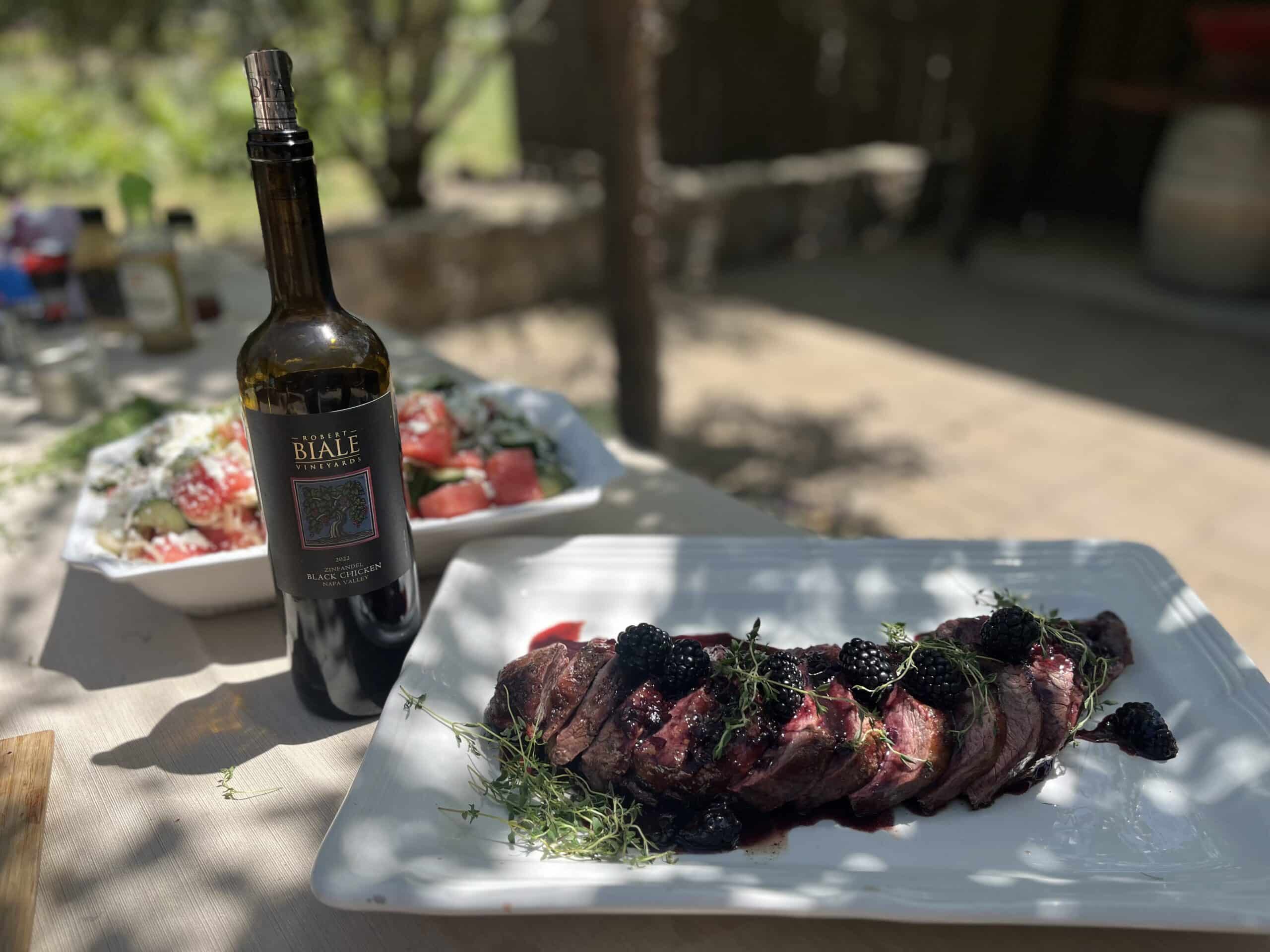 Tri-tip & Watermelon Salad